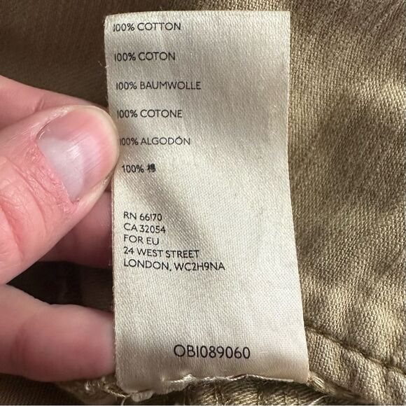 We The Free For Free People Khaki Swept Up Military Shirt Jacket NWOT Size XS - Picture 10 of 16